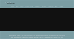 Desktop Screenshot of bontonresort.com